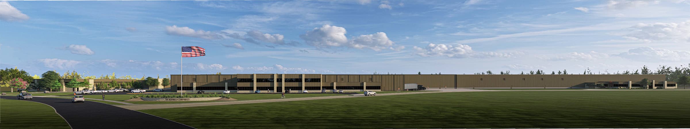 The Norwalk Companies new property rendering.